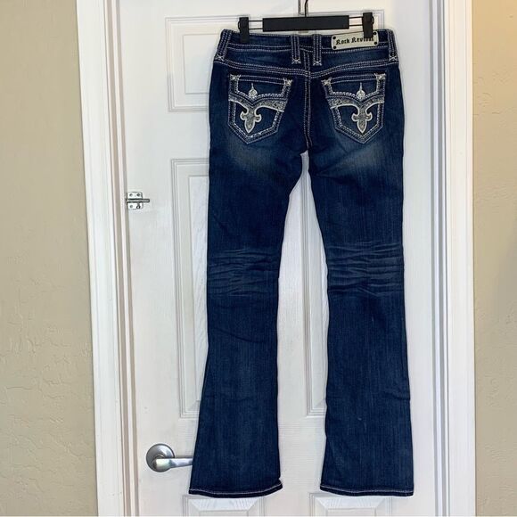 Rock Revival Arlene boot cut jeans size 27 Inseam 33” - Picture 15 of 15